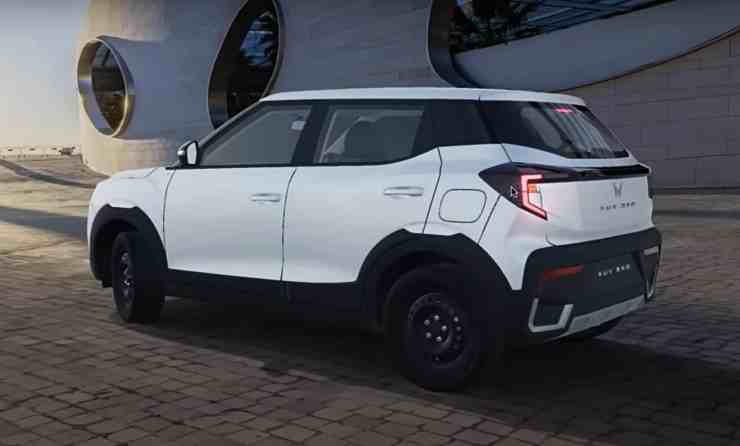 Mahindra XUV 3XO rear