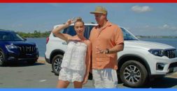 Mathew and Grace Hayden's Parallel Parking Challenge with Mahindra Scorpio-N And XUV700 SUVs [Video]