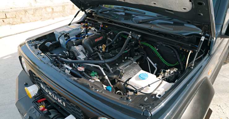 Maruti Suzuki Jimny Supercharged engine
