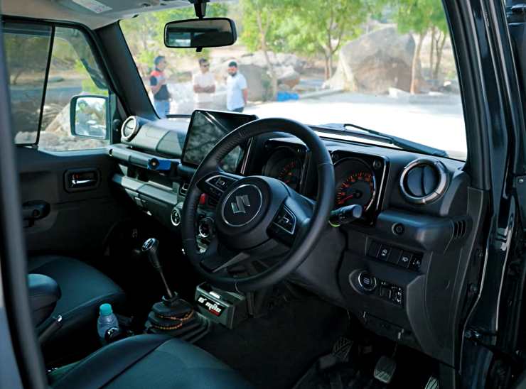 Maruti Suzuki Jimny Supercharged interior