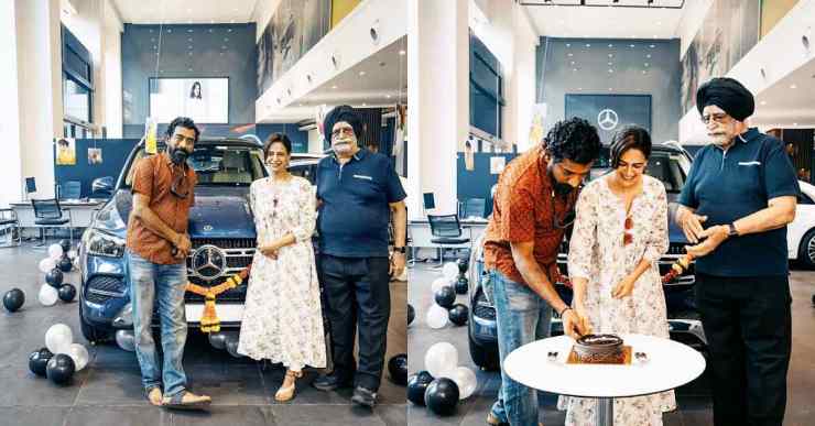 Mona Singh Mercedes Benz GLE SUV