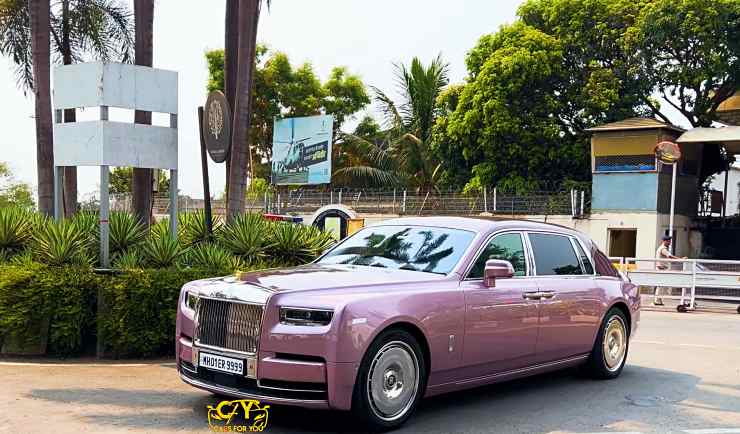 Nita Ambani Rolls Royce Phantom front