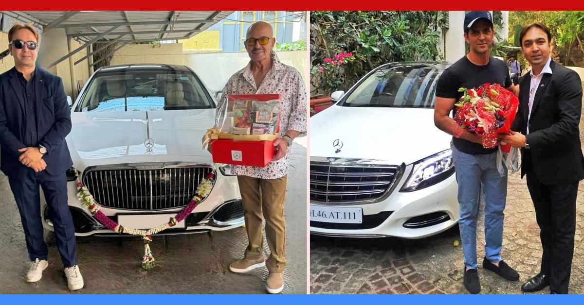 Hrithik Roshan Family’s 2nd Maybach Arrives As Rakesh Roshan Takes Delivery Of S580