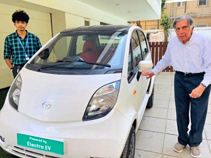 Ratan Tata's Nano EV