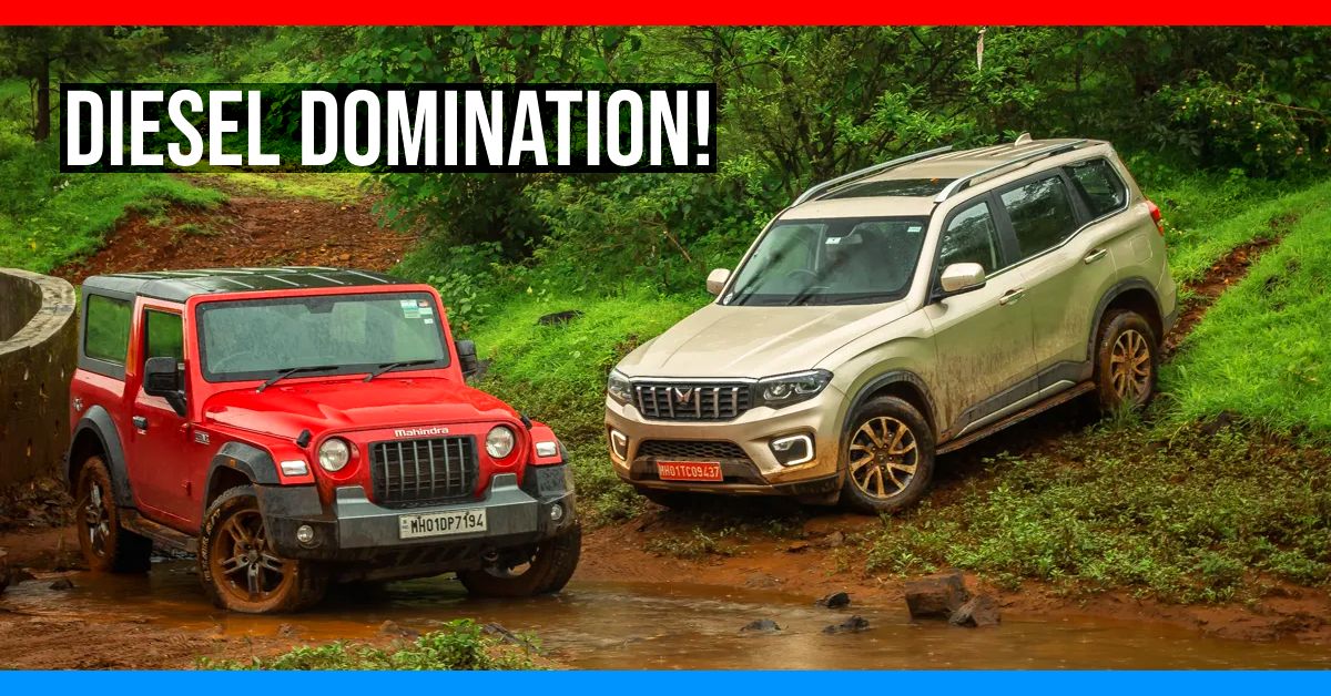Why Do 9 Out Of 10 Mahindra Scorpio, Thar Buyers Opt For Diesel Over Petrol: We Explain