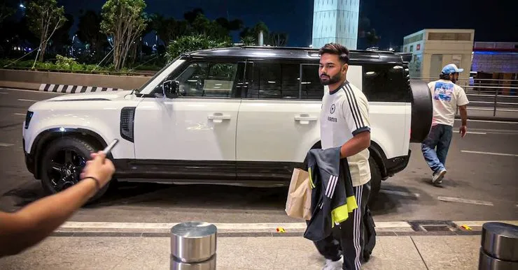 Rishabh Pant's new Defender