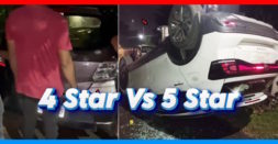 5-Star Volkswagen Taigun Crashes Into 4-star Tata Tiago: Here's A Result [Video]