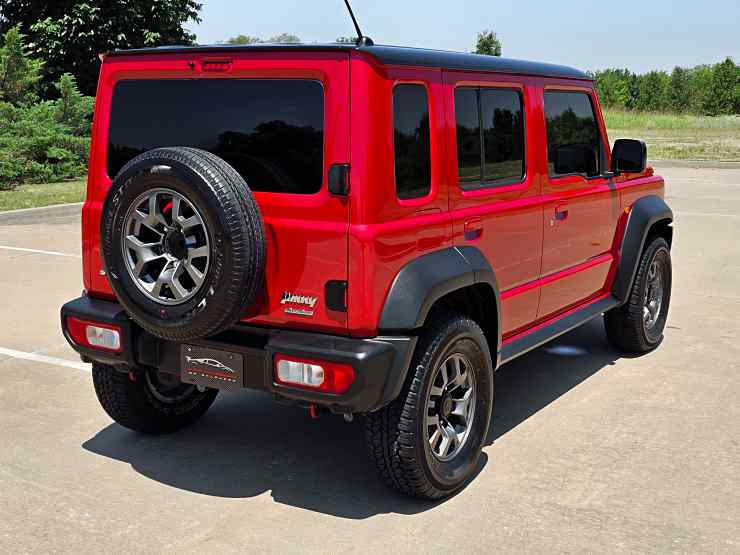 India made Jimny in US rear right