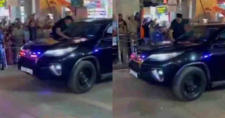Chappal Hurled At PM Modi’s Car As Motorcade Passes Through Varanasi Streets (Video)