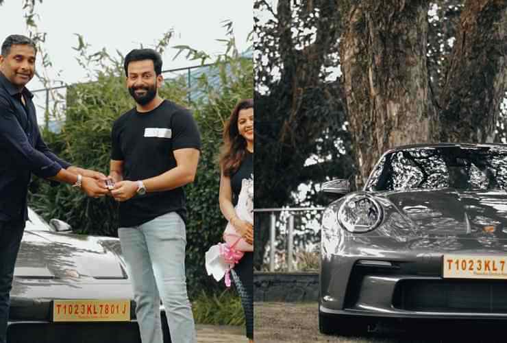 Malayalam Actor Prithviraj Buys Rs 2.75 Crore Porsche 911 GT3 Touring [Video]