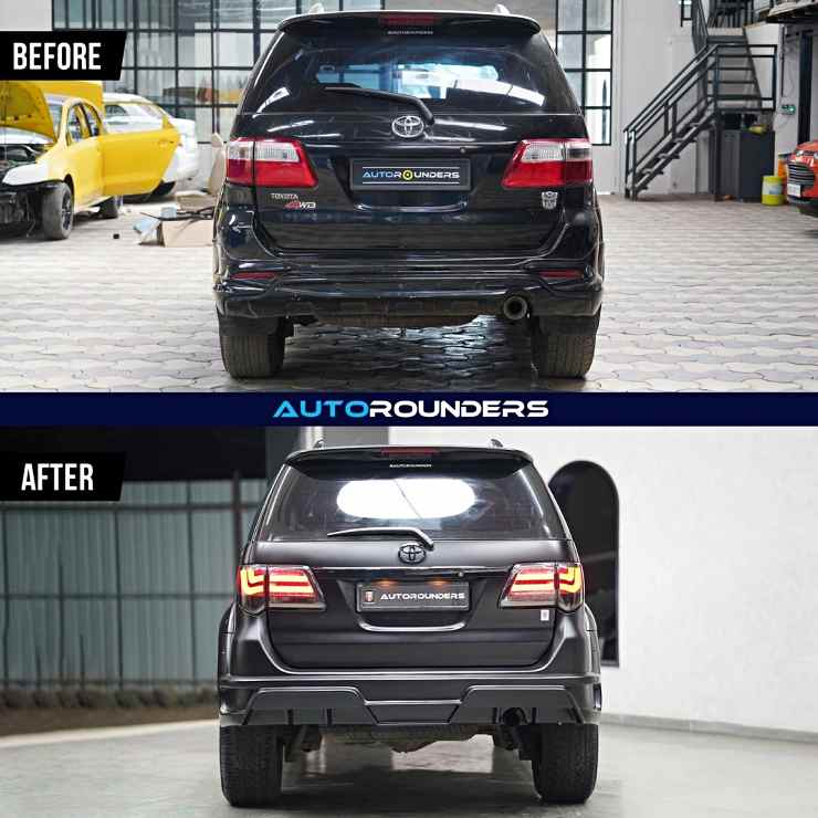 Toyota Fortuner Type 1 to spartan rear