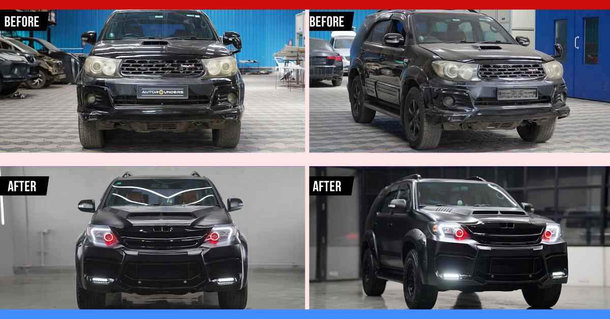 Toyota Fortuner Type Modified With Spartan Body Kit Looks Smashing