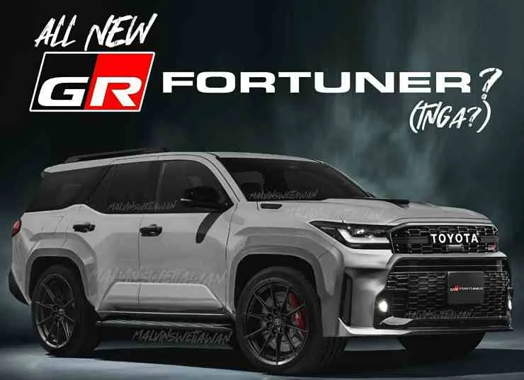 Next-Generation Toyota Fortuner GR Sports: What It'll Look Like