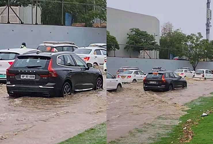 Rs. 5 Crore Rolls Royce Ghost Stranded On Flooded Delhi Roads [Video]