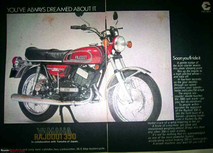 Vintage Yamaha RD350 Ads: Blast From The Past