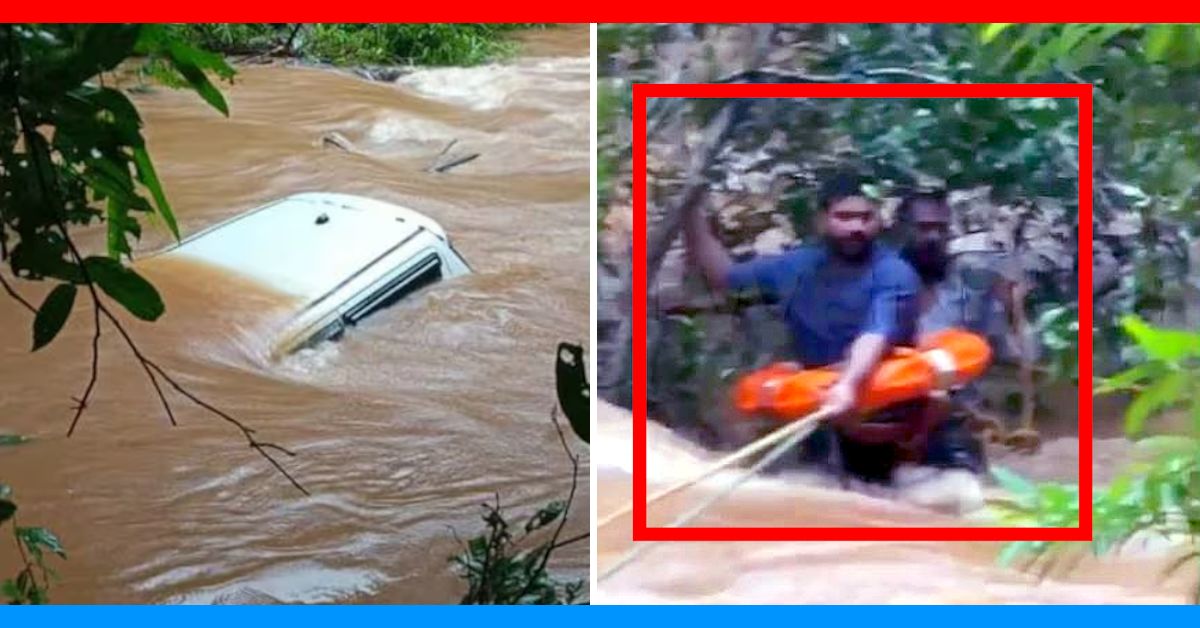 Car falls in River after driver follows google maps