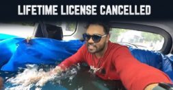 YouTuber Who Converted Tata Safari Into Mobile Swimming Pool: Driving License Revoked For Life