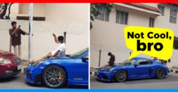 Kids Pose On Parked Porsche's Bonnet: Car Enthusiasts Leave Angry Comments