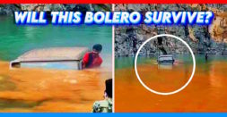 Bolero Submarine: Can A Mahindra Bolero Survive This? [Video]