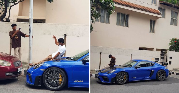 Kids Pose On Parked Porsche’s Bonnet: Car Enthusiasts Leave Angry Comments