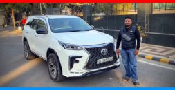 Toyota Fortuner Decked Up With A Lexus Carbon Fiber Kit Looks Smashing [Video]