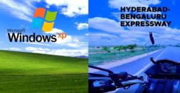 Windows XP feels on Bengaluru-Hyderabad Highway! [Video]