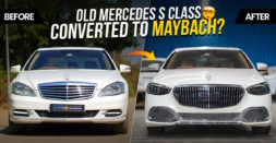 13 Year-Old Mercedes Benz S-Class Converted Into Latest-Gen Maybach Super Luxury Saloon [Video]