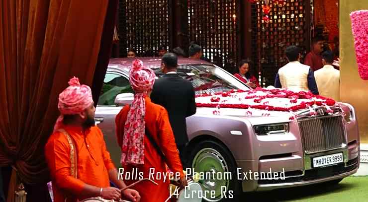 Ambani Wedding Nita Ambani Rolls Royce Phantom