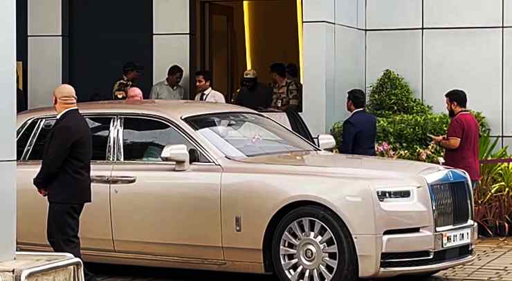 Ambani Wedding Rolls Royce Phantom VIII