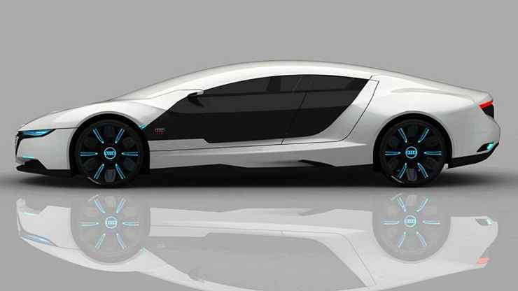 Audi A9 concept side