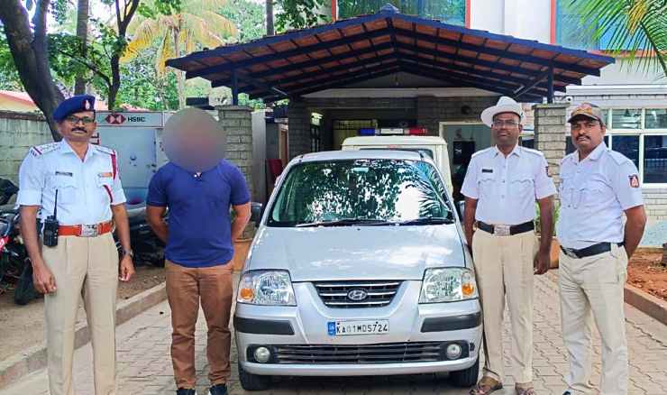 Bangalore road rage man arrested