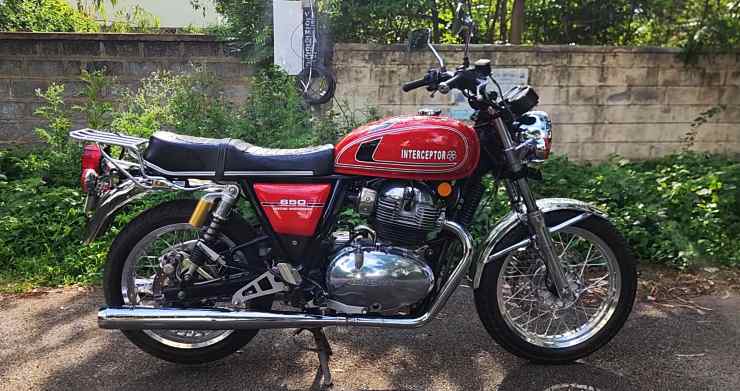 RE Interceptor 650 conversion to Yamaha RD350