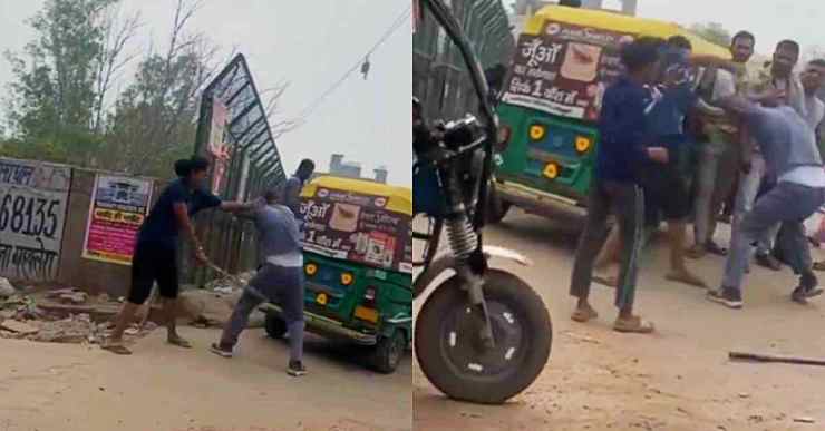 Royal Enfield girl rider beats auto driver