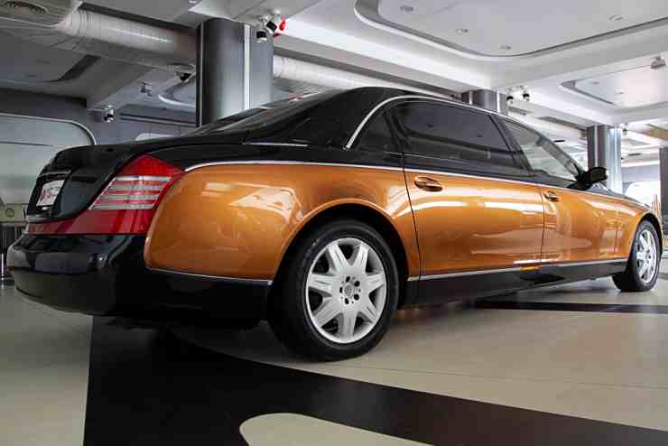 Vijay Mallya Maybach 62 rear