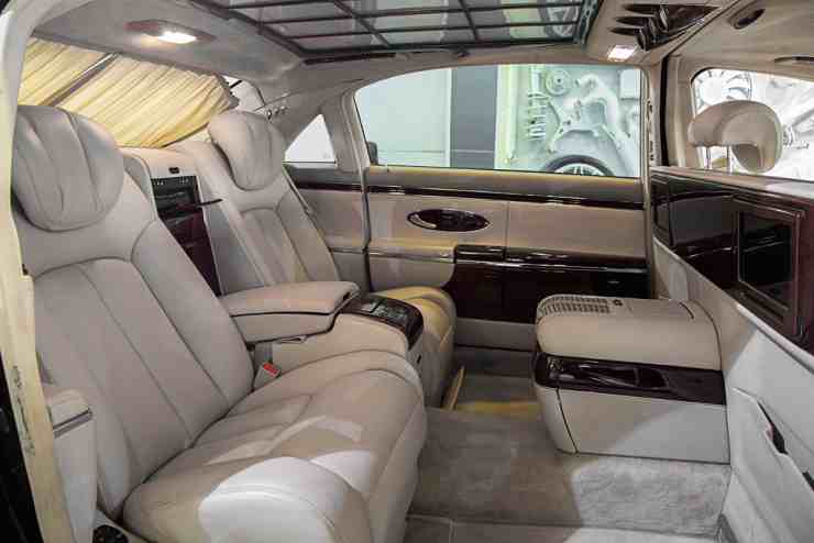 Vijay Mallya's Maybach 62 Interior