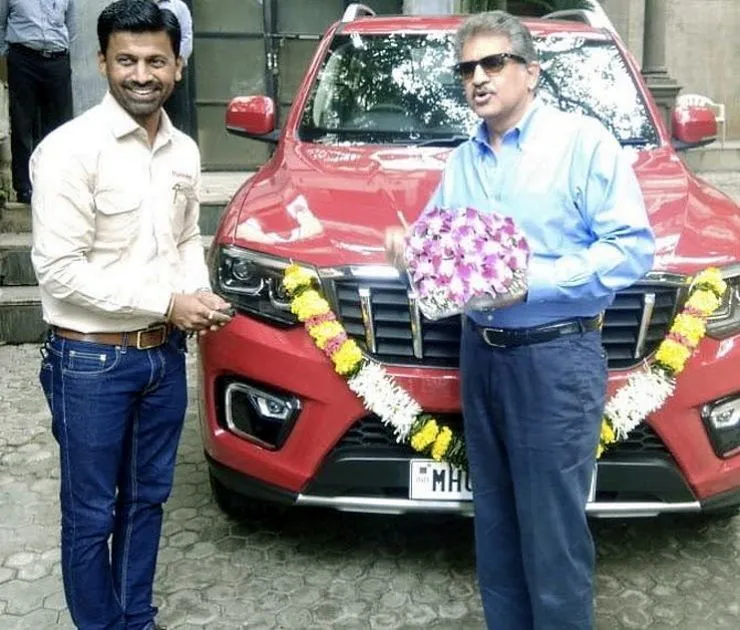 Anand Mahindra's Scorpio N