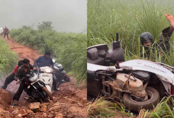 hilarious off-roading people falling