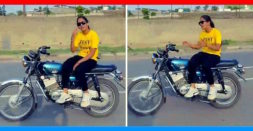 Pune Girl Stunts And Dances On A Moving Yamaha RX100: Viral Video