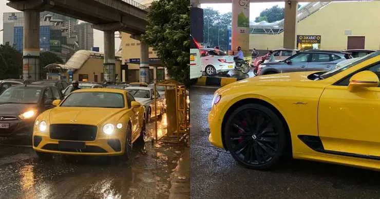 Deepinder Goyal's Bentley Continental GT