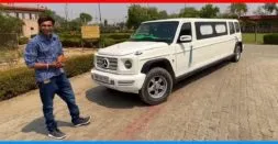 India's Longest Mercedes G-Wagen Limousine Is Actually A Mahindra Scorpio [Video]