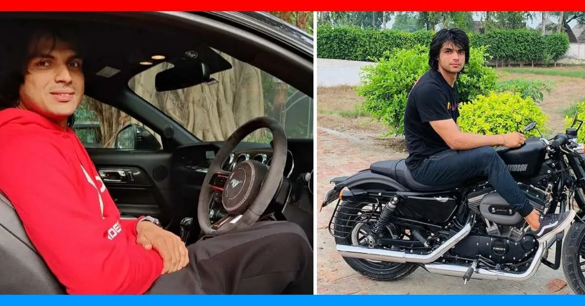 Olympic Medalist Neeraj Chopra, His Cars And Bikes: From Ford Mustang ...