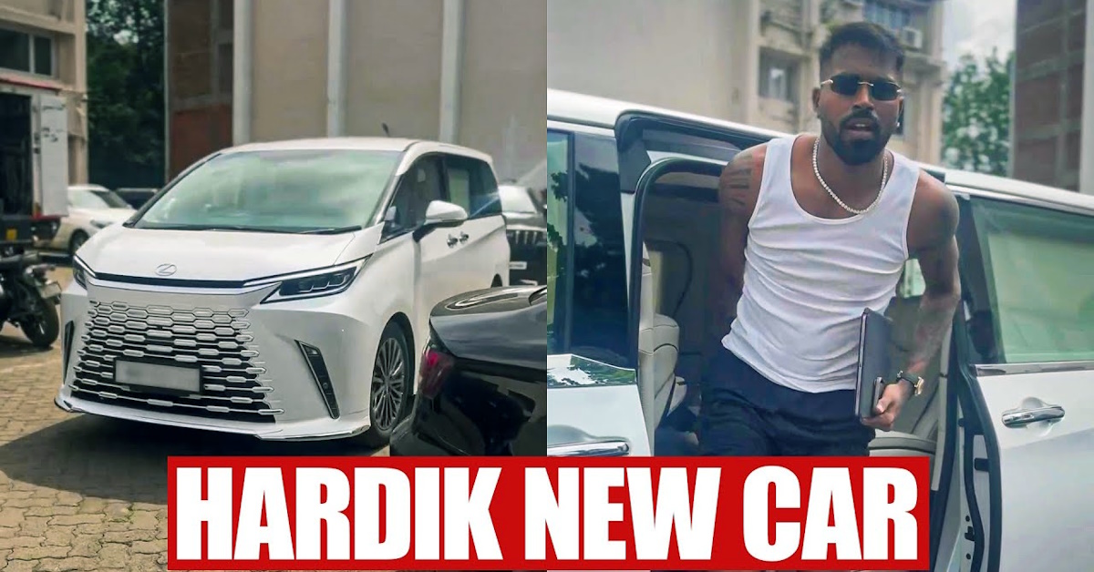 Hardik Pandya Buys Lexus LM 350h Hybrid Luxury MPV, First Indian ...