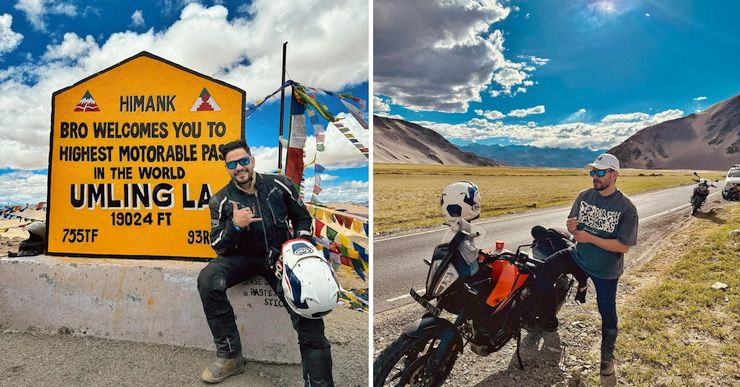 Kunal Kemmu rides to Umling la