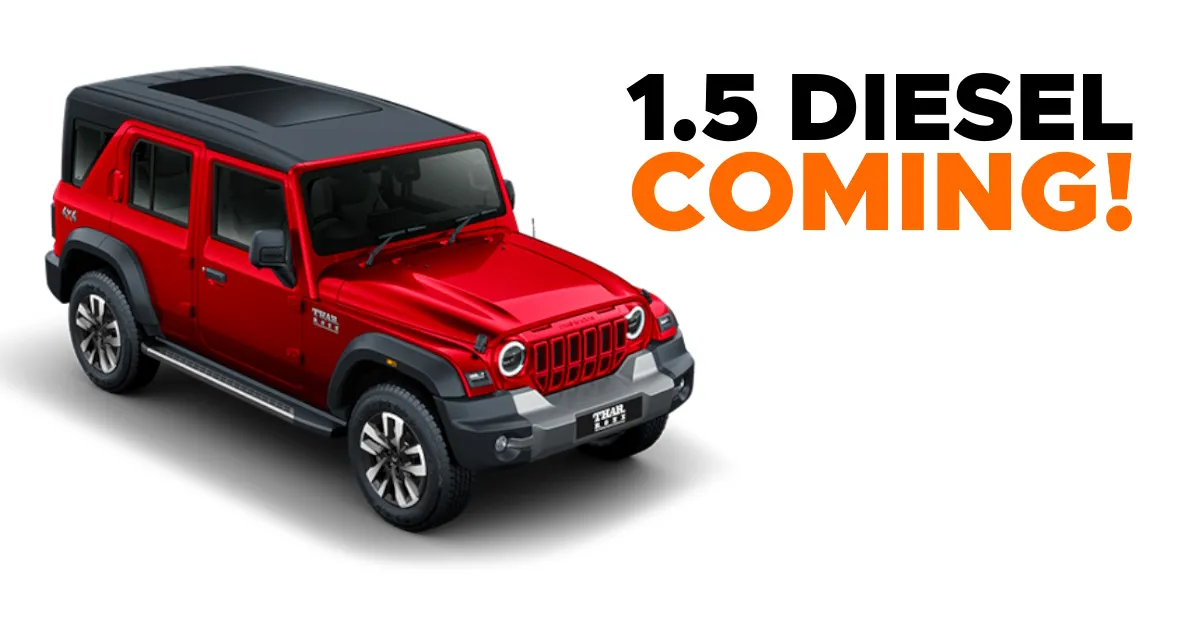 More Affordable Mahindra Thar ROXX In The Works