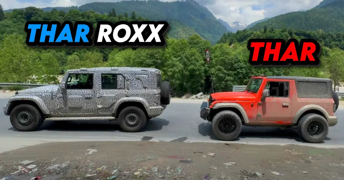 Mahindra Thar ROXX 5 Door vs 3 Door: Expliafiles