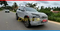 Camouflaged Tata Safari Spied: Turbo Petrol Version Launching Next Year