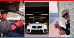 Watch Ajith Kumar Burn Up The Racetrack In A BMW M2 Sportscar [Video]