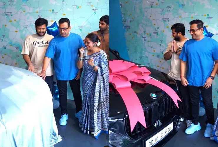 Prasad Oak Marathi Actor gets new BMW