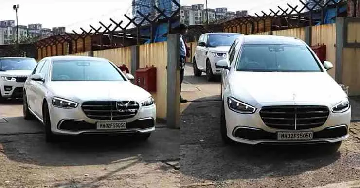 Shahrukh Khan's Mercedes S350d