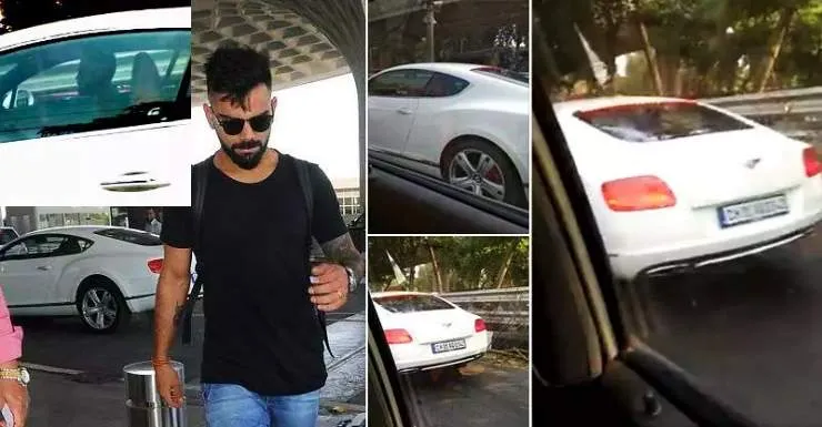 Virat Kohli used Bentley Continental GT